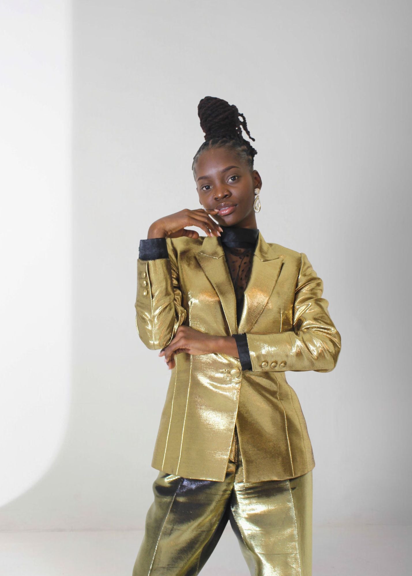 kennedy suit gold