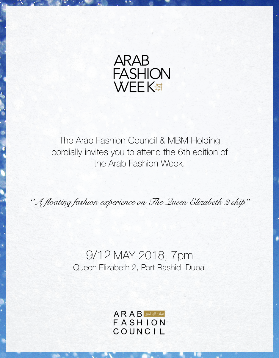 Sooo....then there's Arab Fashion Week